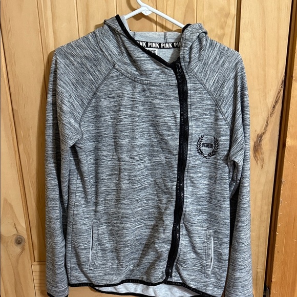 PINK Victoria's Secret Heathered Gray Women’s Jacket - Picture 1 of 5